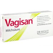 Vagisan Milchsäure Vaginalzäpfchen günstig im Preisvergleich