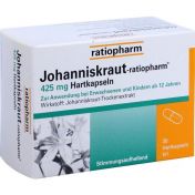 JOHANNISKRAUT-ratiopharm 425mg Hartkapseln