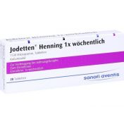 Jodetten Henning 1x wöchentlich