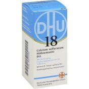 BIOCHEMIE DHU 18 CALCIUM SULFURATUM HAHNEMANNI D12 günstig im Preisvergleich