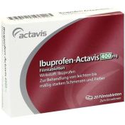 Ibuprofen-Actavis 400mg Filmtabletten günstig im Preisvergleich