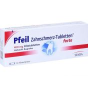 Pfeil Zahnschmerz-Tabletten forte günstig im Preisvergleich