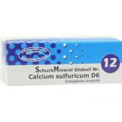 SchuckMineral Globuli 12 Calcium sulfuricum D 6