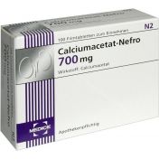 Calciumacetat-Nefro 700mg günstig im Preisvergleich