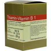 Thiamin Kapseln-Vitamin B1 günstig im Preisvergleich