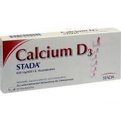 Calcium D3 STADA 600mg/ 400 I.E. Kautabletten