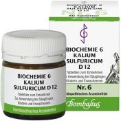 Biochemie 6 Kalium sulfuricum D 12 günstig im Preisvergleich
