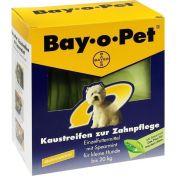 Bay-o-Pet Zahnpflege Kaustreif Spearmint klei Hund