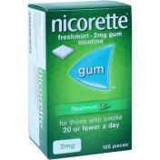 Nicorette 2 mg Freshmint Kaugummi günstig im Preisvergleich