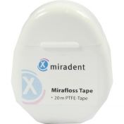 Mirafloss Tape PTFE Zahnseide 20m in Box