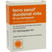 Ferro Sanol duodenal mite 50mg mr.Pellets in Kaps. günstig im Preisvergleich
