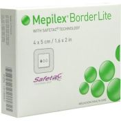 Mepilex Border Lite 4x5 cm steril günstig im Preisvergleich