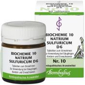 Biochemie 10 Natrium sulfuricum D 6 günstig im Preisvergleich