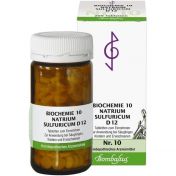Biochemie 10 Natrium sulfuricum D 12 günstig im Preisvergleich