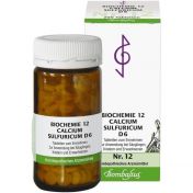 Biochemie 12 Calcium sulfuricum D 6 günstig im Preisvergleich