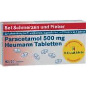 Paracetamol 500 mg Heumann Tabletten günstig im Preisvergleich