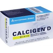 CALCIGEN D Citro 600 mg/400 I.E. Kautabletten günstig im Preisvergleich