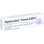 Hydrocutan Creme 0.25% günstig im Preisvergleich