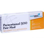 Paracetamol 500 Fair-Med günstig im Preisvergleich