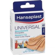 Hansaplast Universal Water Resist. 5 Größen Strips günstig im Preisvergleich