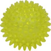 Igelball 8cm gelb-transparent