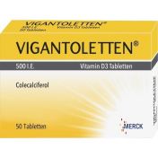 Vigantoletten 500I.E. Vitamin D3 Tabletten günstig im Preisvergleich