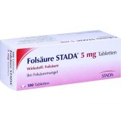 Folsäure STADA 5mg Tabletten günstig im Preisvergleich