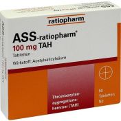 Ass-ratiopharm 100mg TAH günstig im Preisvergleich