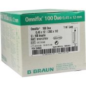 OMNIFIX DUO 100 Insulin Einmalspritzen