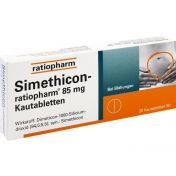 Simethicon-ratiopharm 85mg Kautabletten günstig im Preisvergleich