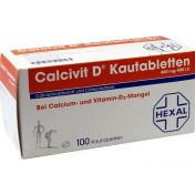 Calcivit D Kautabletten günstig im Preisvergleich