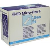 BD MICRO-FINE+Lanzetten 0.20mm (33G) günstig im Preisvergleich