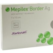 Mepilex Border Ag 7x7.5 cm