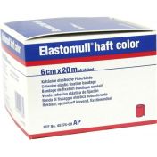 ELASTOMULL HAFT 20MX6cm color rot