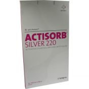 Actisorb 220 Silver 19.0x10.5cm steril