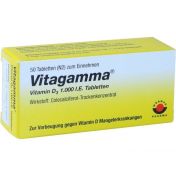 Vitagamma Vitamin D3 1000 I.E.Tabletten günstig im Preisvergleich