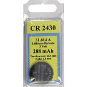 Batterie Lithium Zelle 3V CR 2430 günstig im Preisvergleich