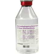 Natriumhydrogencarbonat 8.4% B. Braun Glas