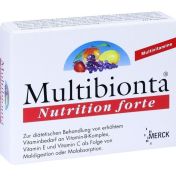 Multibionta Nutrition forte günstig im Preisvergleich