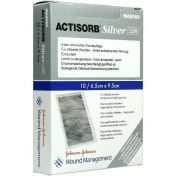 ACTISORB 220 Silver 9.5x6.5cm steril