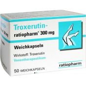 Troxerutin-ratiopharm 300mg Weichkapseln günstig im Preisvergleich