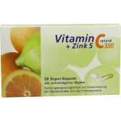 Vitamin C 300 + Zink 5 retard günstig im Preisvergleich