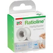 Ratioline acute Heftpflaster 2.5cmx5m