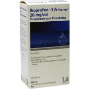Ibuprofen-1 A Pharma 20mg/ml Suspension z. Einnehm günstig im Preisvergleich