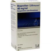 Ibuprofen-1 A Pharma 40mg/ml Suspension z. Einnehm günstig im Preisvergleich