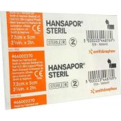 Hansapor steril steriler Wundverband 7,2x5cm günstig im Preisvergleich