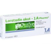 Loratadin akut - 1A Pharma günstig im Preisvergleich