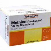 Methionin-ratiopharm 500mg Filmtabletten