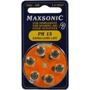 Batterie für Hörgeräte MAXSONIC PR 13 günstig im Preisvergleich