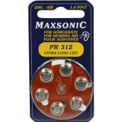 Batterie für Hörgeräte MAXSONIC PR 312 günstig im Preisvergleich